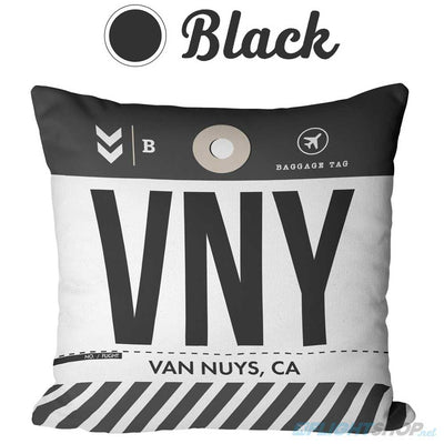 Airport Throw Pillow