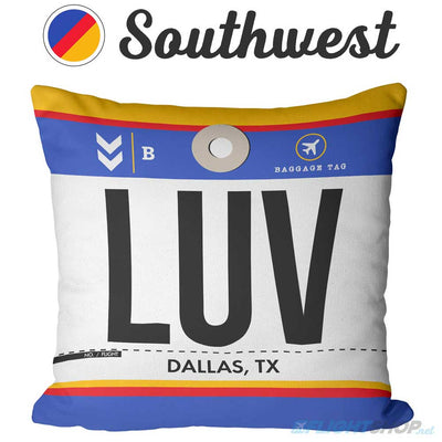 Airport Throw Pillow