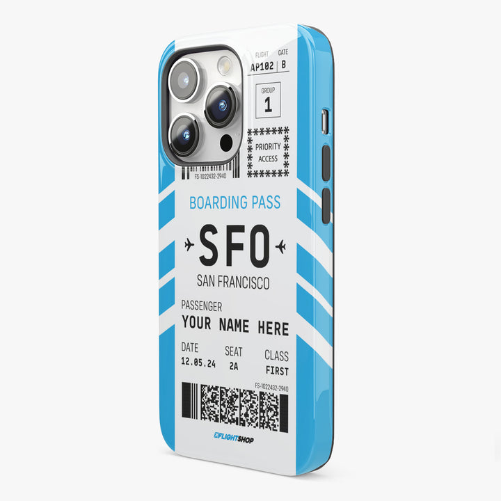 Boarding Pass Phone Case – Flight Shop
