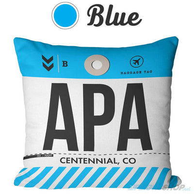 Airport Throw Pillow