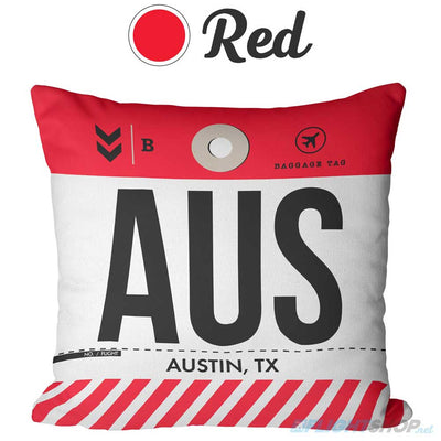 Airport Throw Pillow
