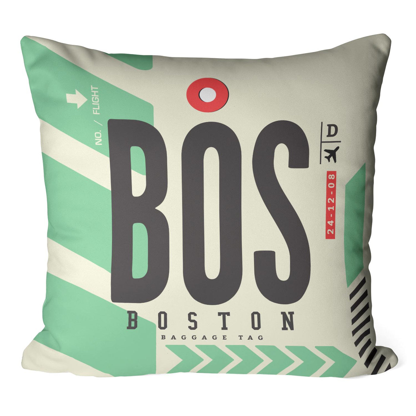 BOS | Boston - Airport Pillow