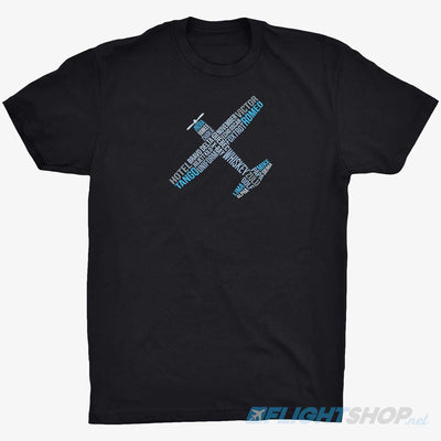 Phonetic Airplane T Shirt