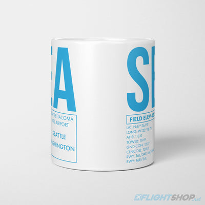 Airport Code Mug